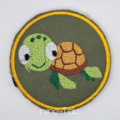 Klett-Patch Schildkröte