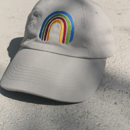 Sonnenkappe "Regenbogen"